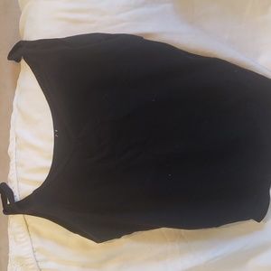 Black tank top medium